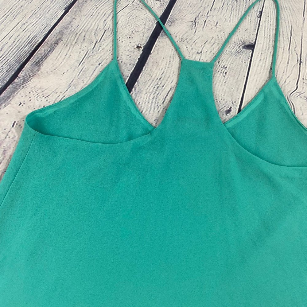 Bajee Collection by Becool Green Chiffon Top Tank - Picture 5 of 8